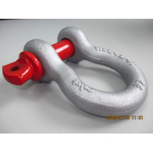 Rigging G-210 Screw Pin U. S. Type Drop Forged Bow Shackle